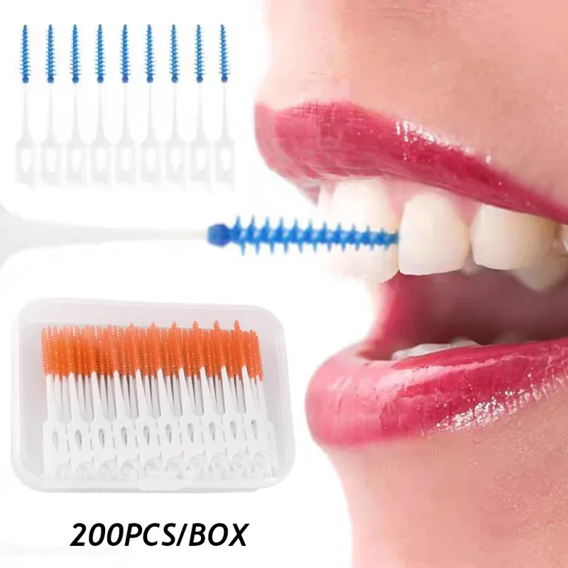 200Pcs Zahnseide Wasser Pick Dental Zahnmedizin Schönheit Gesundheit Dental Produkte Zahn Pick Interdentalbürsten Dental Liefert