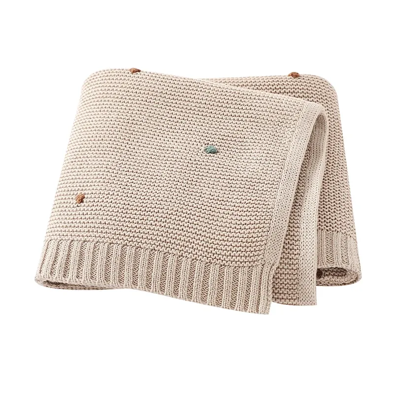 Neugeborenen Baby Decken 90*70 cm Gestrickte Infant Kinder Jungen Mädchen Ultra-Weiche Baumwolle Musselin Swaddle Wrap Zeug kleinkind Tröster Blatt