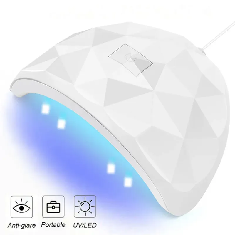 LINMANDA 54W UV LED Lampe Nagel Trockner Aushärtung Gel Nagellack 18 stücke Leds Lampe Mit USB Smart timer Sonne Licht Nail art Werkzeuge