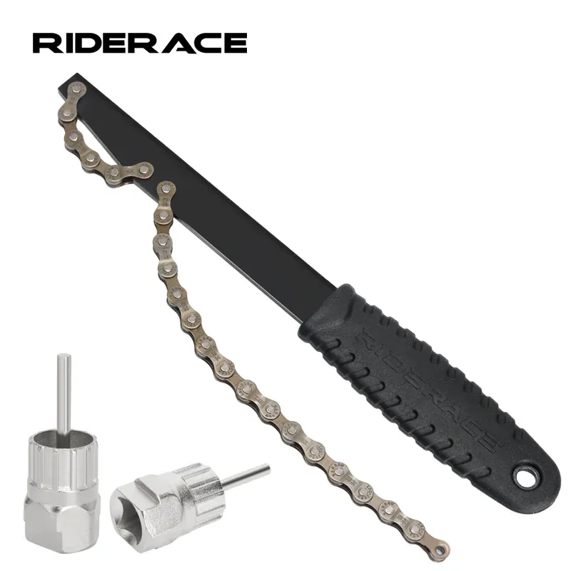 RIDERACE Fahrrad Kassette Schwungrad Entferner Kettenrad Extractor Bike Upgrade Rotor Verschlussring Entfernung Schlüssel Kette Peitsche Reparatur Werkzeuge