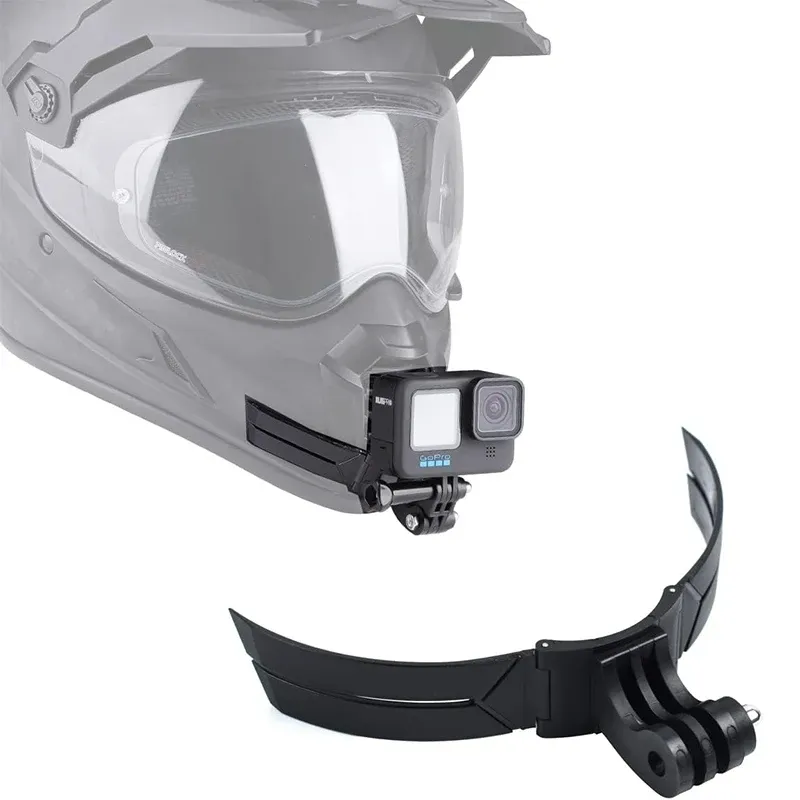 Motorradhelm Kinnständer Halterung Vollgesichtshalter für GoPro 13 12 11 10 9 8 DJI Action 6 5 NANO Action Kamera Zubehör