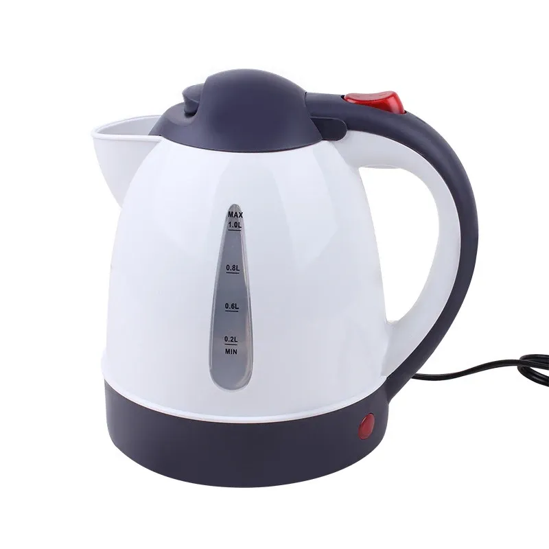 Tragbarer Auto-Wasserkocher, Großhandel, Auto, großer LKW, 12 V, 24 V, elektrischer Wasserkocher, Zigarettenanzünder, Tee kochender Becher, 1000 ml