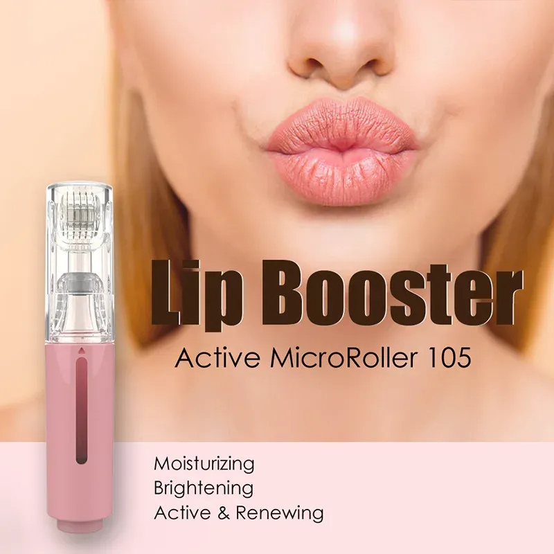 Derma Roller Titan Nadelroller, Lippenroller, Bartwachstumsroller, Barthaarwachstumsroller, Bartbehandlung und Serumapplikation