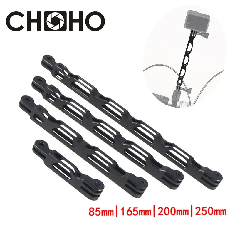 Für Gopro Zubehör CNC Legierung Verlängerung Pol Aluminium Halterung Helm Arm Selfie Stick für Go Pro13 Insta360 DJI Action Kamera