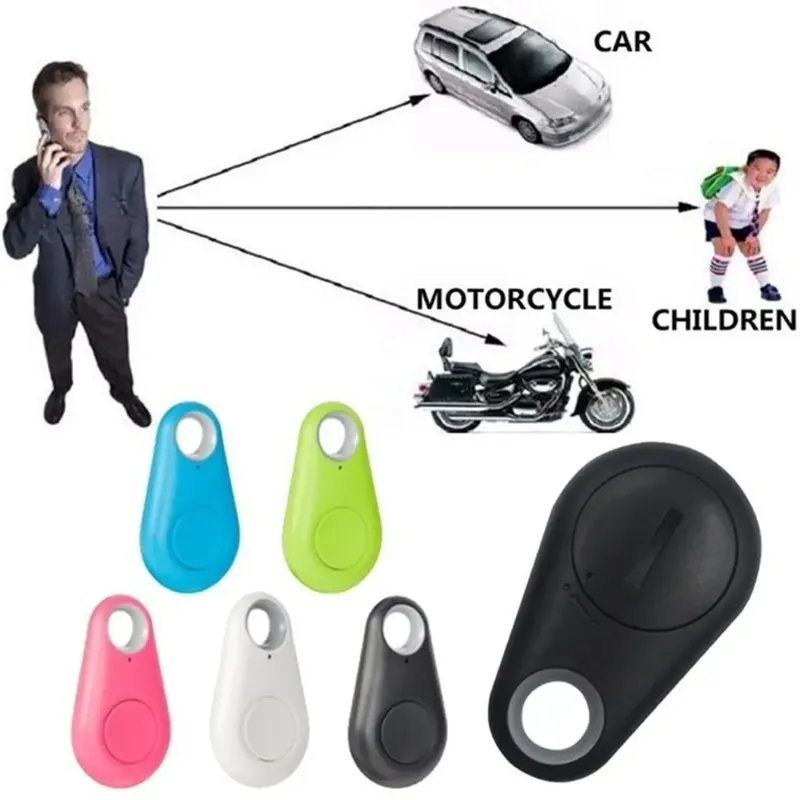 Mini Mode Smart Hund Haustiere Bluetooth 4,0 GPS Tracker Anti-verloren Alarm Tag Drahtlose Kind Tasche Brieftasche Schlüssel Finder locator