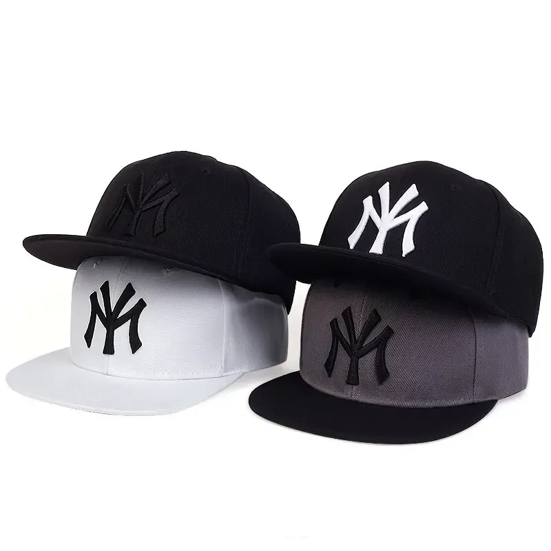 Unisex Brief Stickerei Hip-Hop Hüte Outdoor Einstellbare Casual Baseball Caps Sonnenschutz Hut
