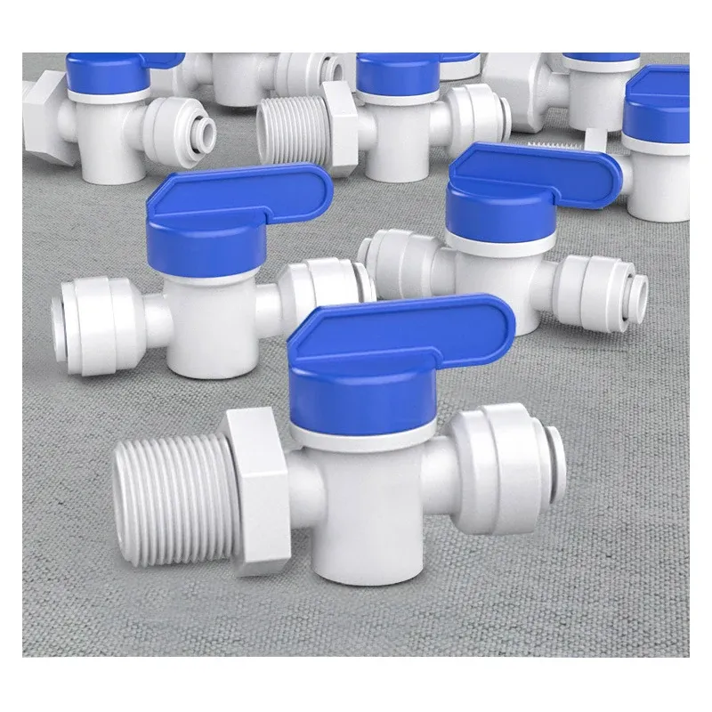 1/4 "3/8" 1/2 "Männlich-Innengewinde Kugelhahn RO Rückspülung Fitting Schalter Schnellkupplung Wasserfilter Umkehrosmose Teile