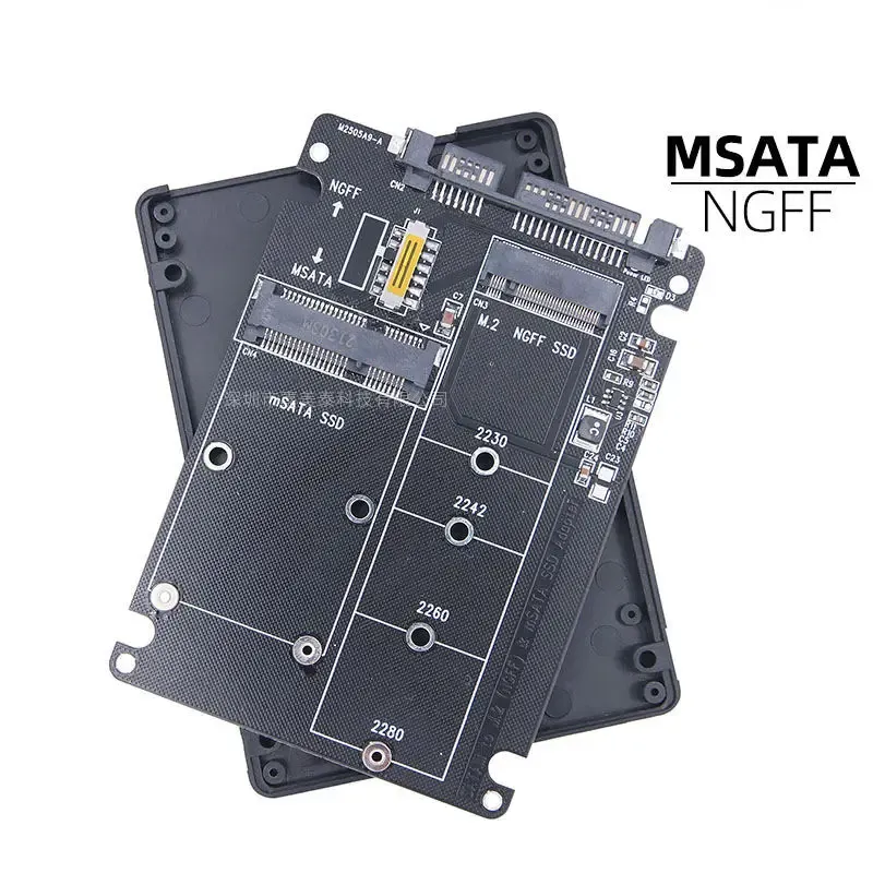 M.2 Konvertierung von Solid-State-SSD in die externe Sata3-Festplattenbox ngff msata in serielle Port-Konvertierungs karte Dual-Use-Two-in-One