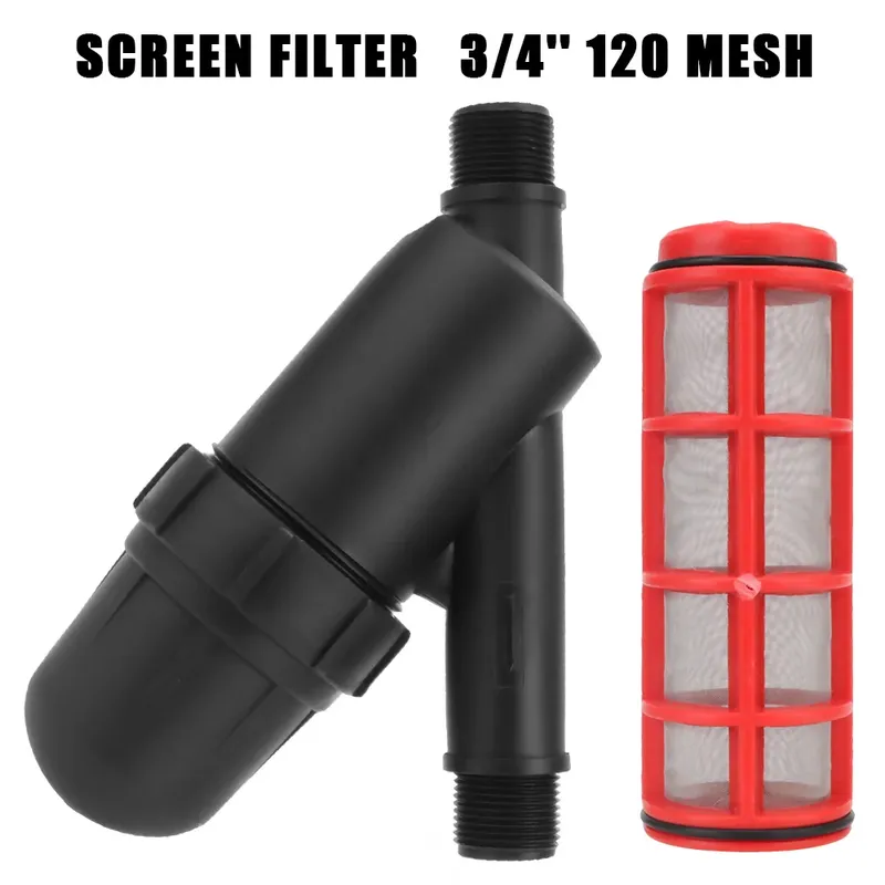 Sprüh wasserfilter Zoll Bewässerung Tropf brunnen Werkzeuge Garten Bewässerungs sieb Filter Mesh Edelstahl netz