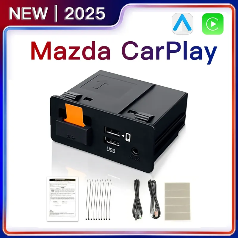 Neuer CarPlay Android Auto USB Hub OEM zum Modifizieren für Mazda 3 2 6 CX3 CX5 CX8 CX9 MX5 Original Radio Carplay TK78669U0C Kit - 42.95 EUR