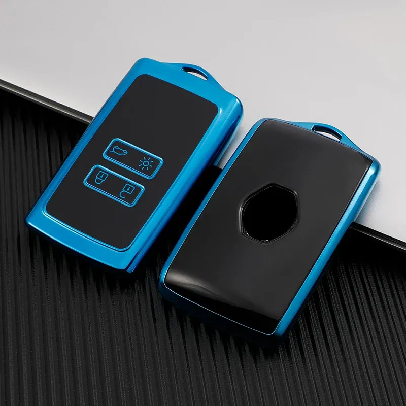 TPU Auto Fernbedienung Schlüssel Abdeckung Fall Fob Für Renault Koleos Scenic 4 Arkana Dacia Sandero Karte Captur Megane Talisman Espace Clio Zoe