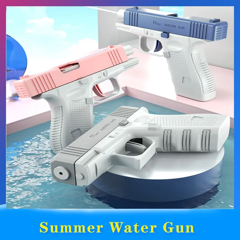 Sommer Wasser pistole nicht elektrische Pistole Hochdruck voll automatische Schieß wasser Strand Spielzeug pistole für Kinder Kinder Jungen Mädchen