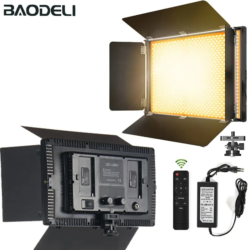 LED Foto Studio Licht Für Youbute Spiel Live Video Beleuchtung Auf Kamera 50W Tragbare Video Aufnahme Fotografie Panel Lampe NPF550