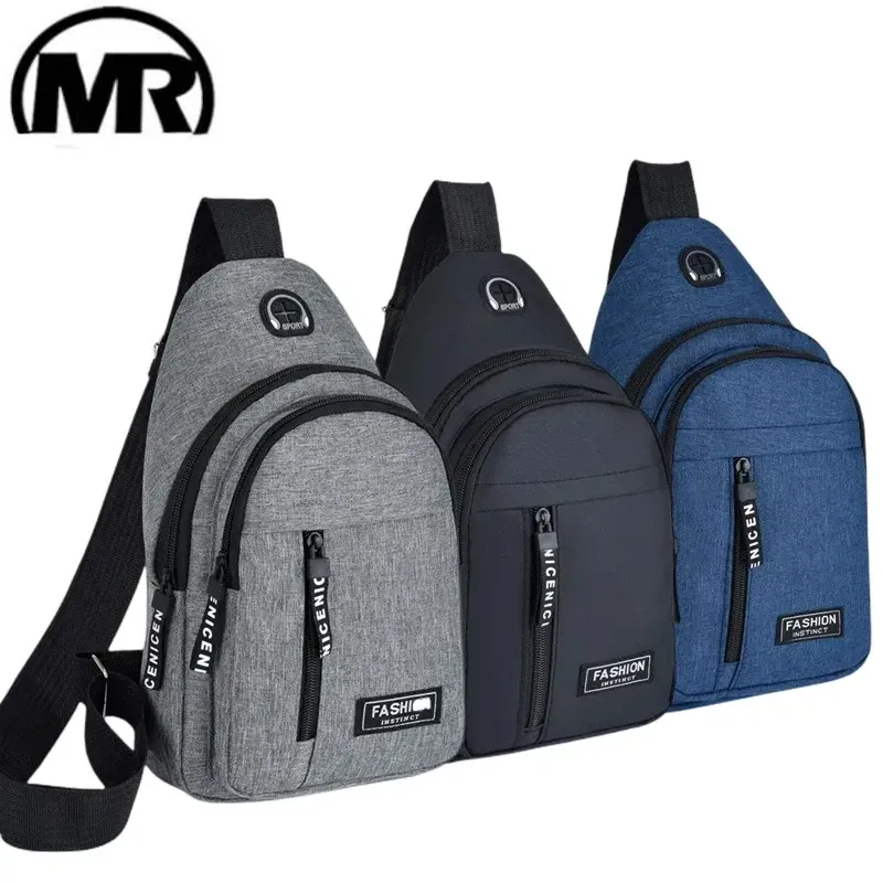 2025, neue Multifunktionale Brust Tasche männer Mode Trend Oxford Tuch Schulter Tasche Koreanischen Stil Casual Wasserdichte Umhängetasche