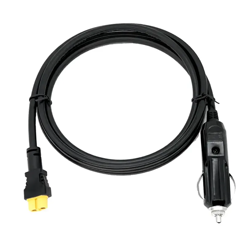 Auto-Zigarettenanzünder auf XT60-Kabel, 12 V, 24 V, Ladekabel, tragbares Kraftwerk, für den Außenbereich, Batterie, Strom, Speicher, Ladekabel