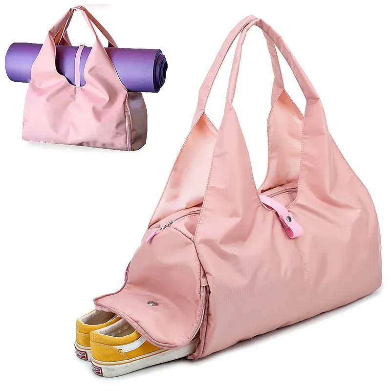 Yoga Matte Tasche Gym Fitness Handtaschen für Frauen Männer Training Sac De Sport Reise Gymtas Nylon Outdoor Sport Tas Sporttas XA441WA