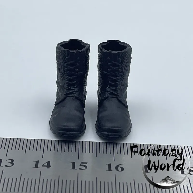 1/12 männliche Wandern Kampf Schuhe Solide Stiefel Zubehör Modell Für 6 "Soldat Action Figur Körper NW DAM 3ATOYS NOTAMAN MEZCO