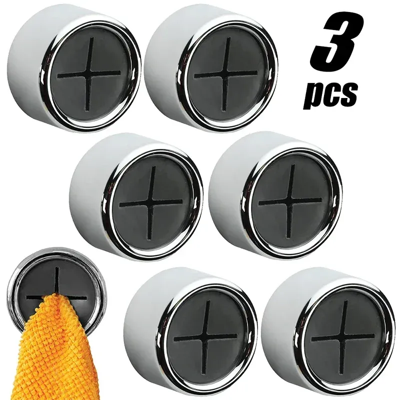 Klebstoff Handtuch Stecker Halter Badezimmer Wand Schlag Kostenloser Organizer Handtuch Lagerung Runde Haken Rack Küche Lumpen Geschirrtuch Clip