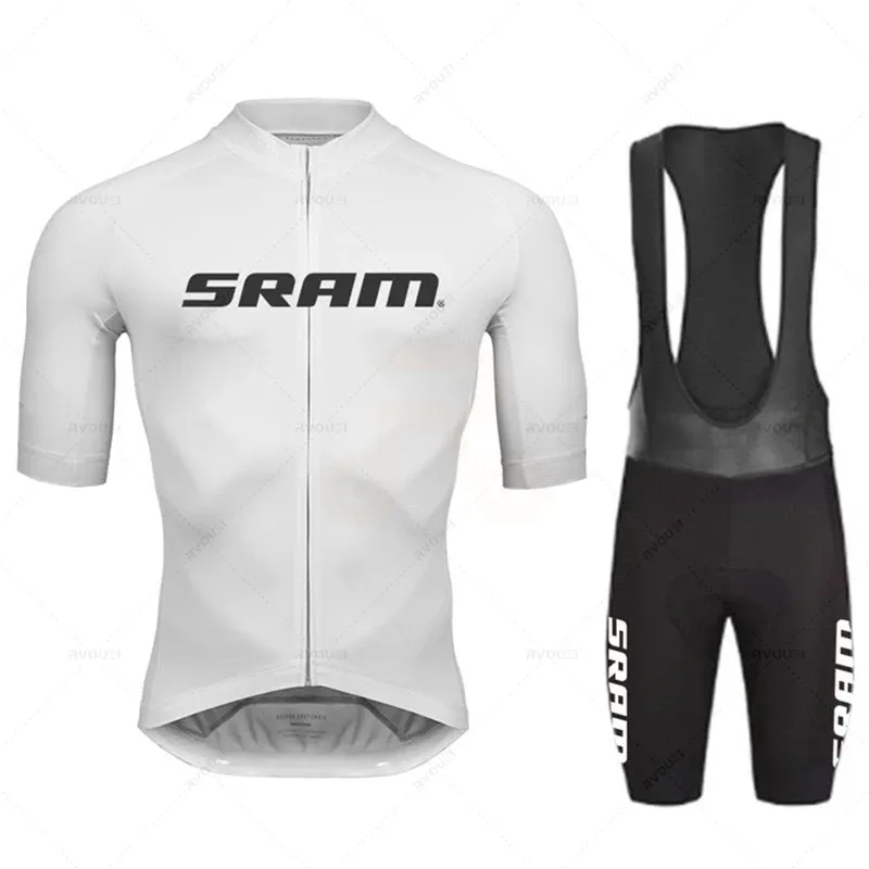 2023 Sram Radfahren Jersey Sets Sommer Kurzarm Fahrrad Atmungsaktive herren MTB Fahrrad Kleidung Maillot Ropa Ciclismo Uniform Anzug