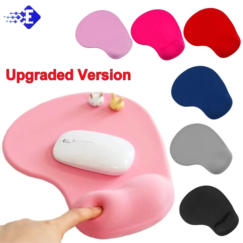Verbesserte Mousepad Mit Gel Maus Pad Mit Handgelenk Rest Pc Gamer Anti-Slip Gaming Laptops Tastatur Zubehör Drop Verschiffen