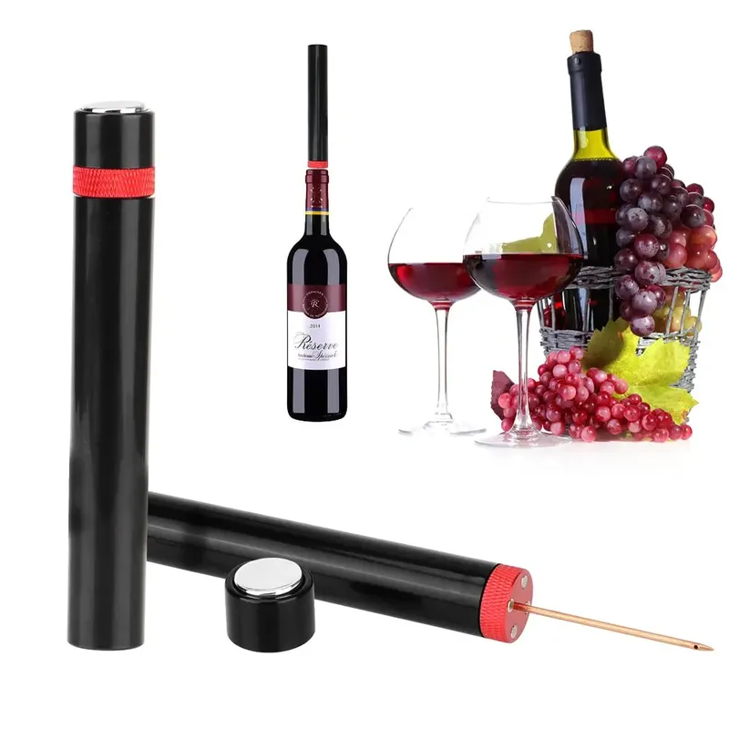 Wein Flaschenöffner Wein Korkenzieher Pin Jar Kork Entferner Luftdruck Pumpe Bar Werkzeuge - 4.83 EUR