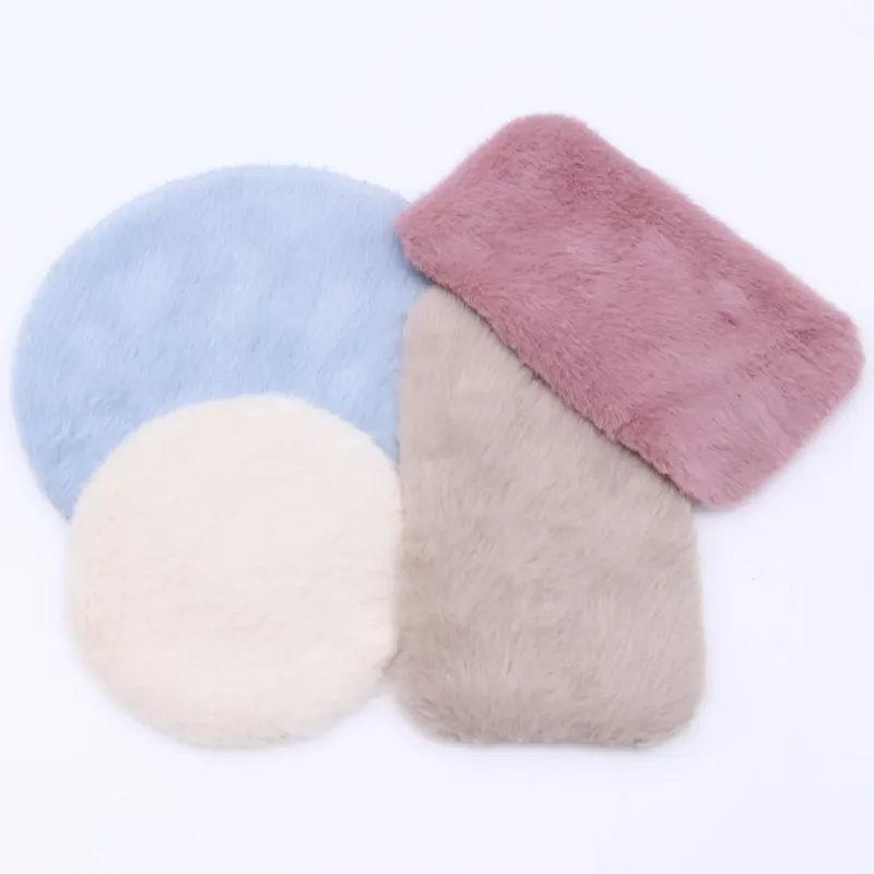 1Pc Puppenhaus Mini Plüsch Teppich Nacht Decke Ob11 Modell Kleine Tuch Puppe Simulation Miniatur Boden Matte Wohnkultur Zubehör