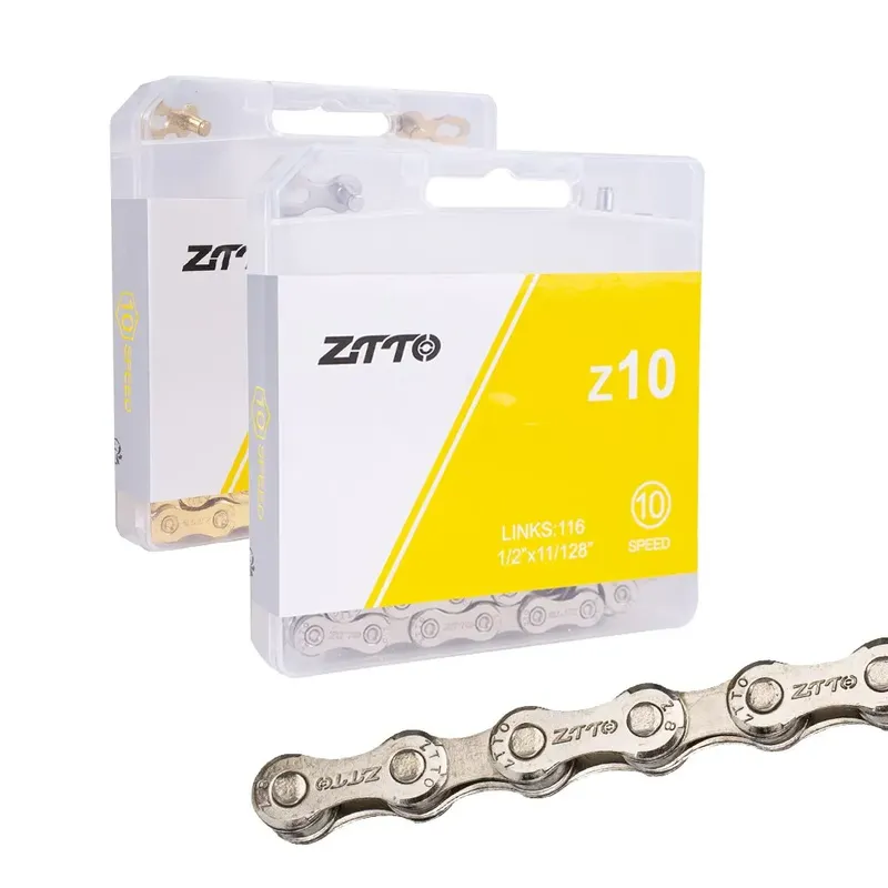 ZTTO 8 9 10 Geschwindigkeit Velocidade Fahrradkette 8s 9s 10s MTB Mountain Road Bike HG53 HG73 M2000 3500 Sora Ketten Goldene Teile