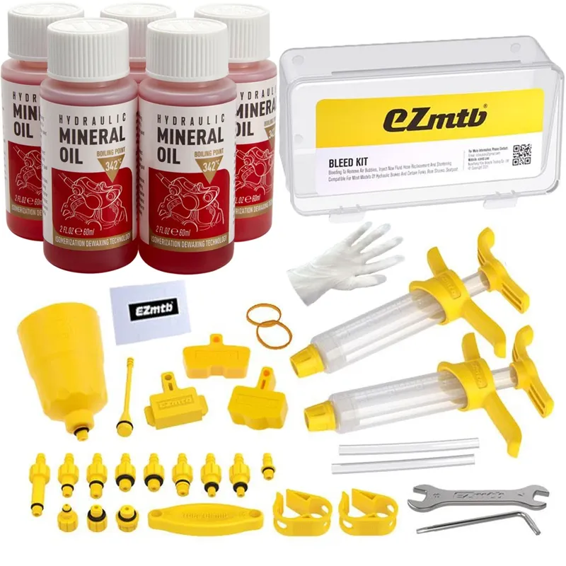 1/2/3 Stück 60 ml Fahrrad-Bremsflüssigkeit, Mineralöl-Systemflüssigkeit, Radfahren, Mountainbikes für Shimano, Fahrradzubehör, Ölinjektor