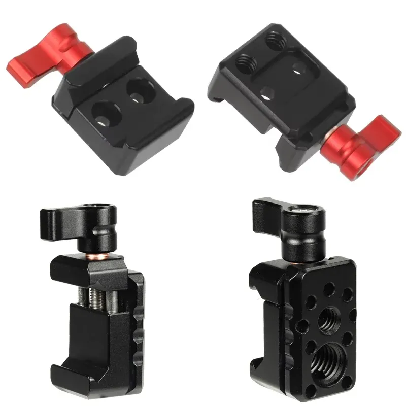 Schnellspanner, 1/4 Zoll, 3/8 Zoll, Montagelöcher, 21–25 mm, 18–22 mm, NATO-Schienenklemme, Kaltschuhhalterung für Kamera-Rig-Käfig, magischer Armstabilisator