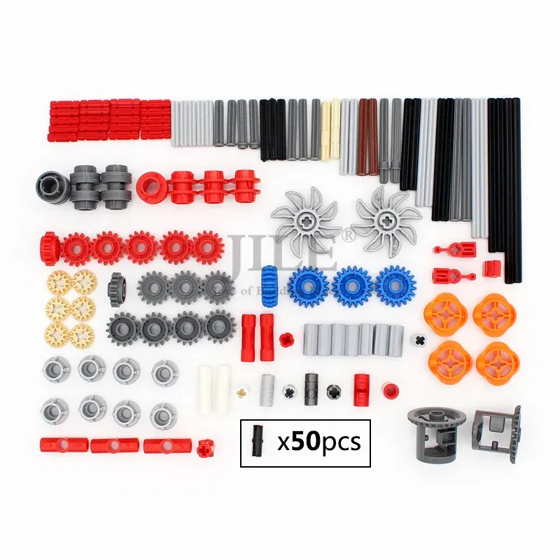 181 stücke MOC Technologie Set Technische Teile Pin Strahl Achse Stecker Panel Getriebe Baustein Ziegel High-Tech Auto motorrad Spielzeug