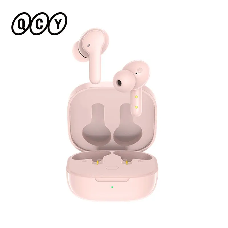 QCY T13 Echte kabellose Ohrhörer, Bluetooth 5.1-Kopfhörer, 7,2-mm-Treiber mit großem Bass, 40 Stunden lange Spielzeit, schnelles Aufladen, wasserabweisend