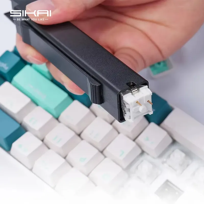 2-in-1-Schalterabzieher, Tastenkappen-Abzieher, Schlüsselschalter, Tastenkappen-Abzieher für mechanische Tastatur, Gaming-Tastatur, Schalter, DIY-Reinigungswerkzeug