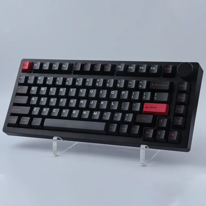 GMK Evil Dolch Tastenkappen 163 Tasten ABS Double Shot Cherry Profile Tastenkappen-Set für mechanische Tastatur