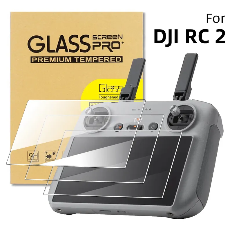Gehärtetes Glas für DJI Mini 5 4 Pro RC 2, Fernbedienung, Displayschutzfolie für DJI Mini4 Pro RC2, kratzfestes Filmzubehör