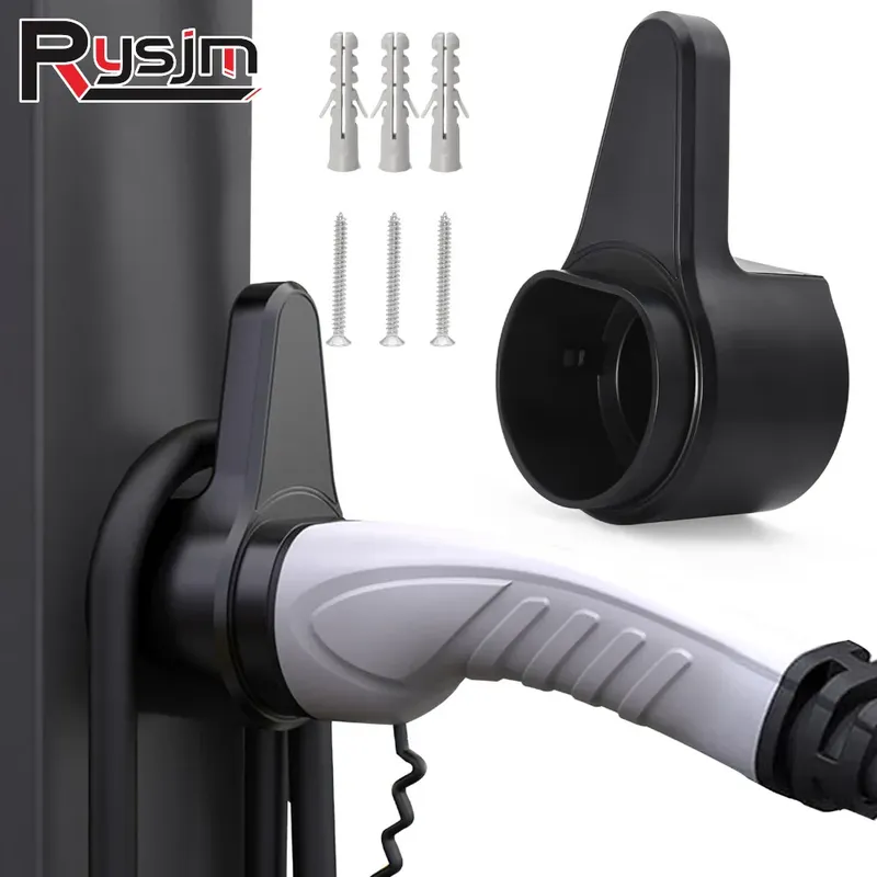 HD EV Typ 2 Ladegerät Robuster Halter Wandhalterung Elektroauto Ladekabel Organizer Elektroauto Ladegerät Halter EV-Kabelsteckdose