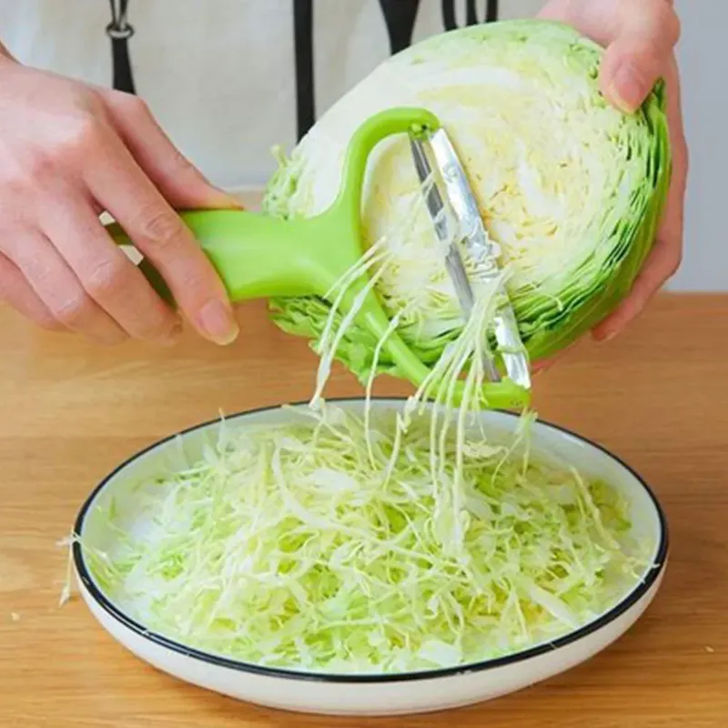 Kohlschneider, Gemüseschneider, Kohlreibe, Salat, Kartoffelschneider, Melone, Karotte, Gurke, Schredder, Heim- und Küchenutensilien