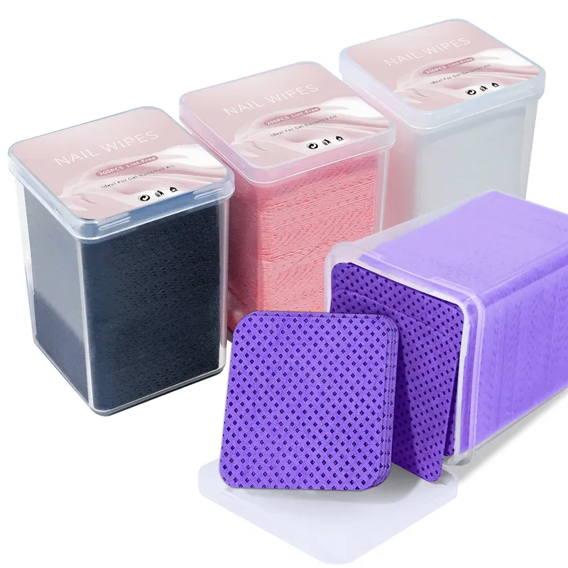 Fusselfreier Nagellackentferner, Baumwolltücher, UV-Gel, Tipps, Entferner, Reiniger, Papier, Pad, Nagellack, Kunst, Reinigung, Maniküre-Werkzeuge