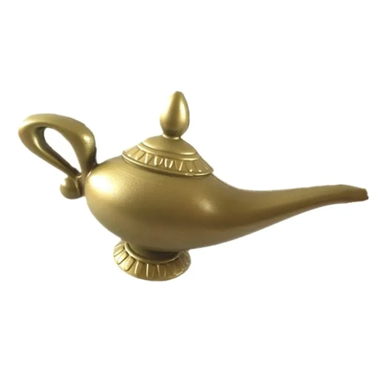 Aladdin Genie Lampe Kostüm Requisiten Halloween Weihnachten Teekanne Cartoon Genie Lampe Home Party Ornament
