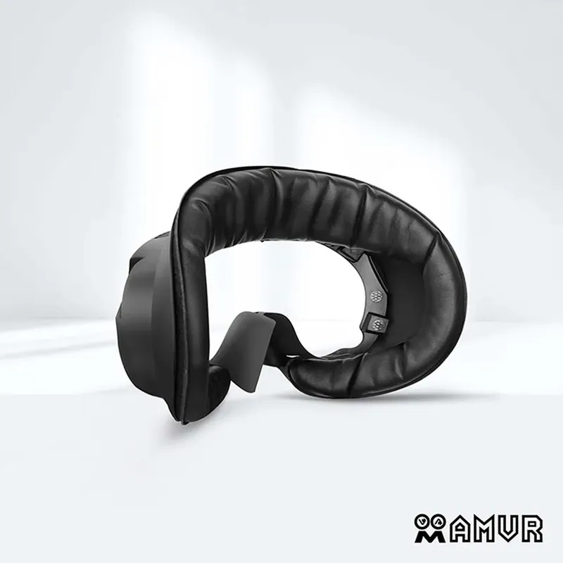 AMVR PU Leder Gesicht Augenmaske Abdeckung für PICO 4/4 Ultra/Pro VR Brille Schutzhülle Zubehör