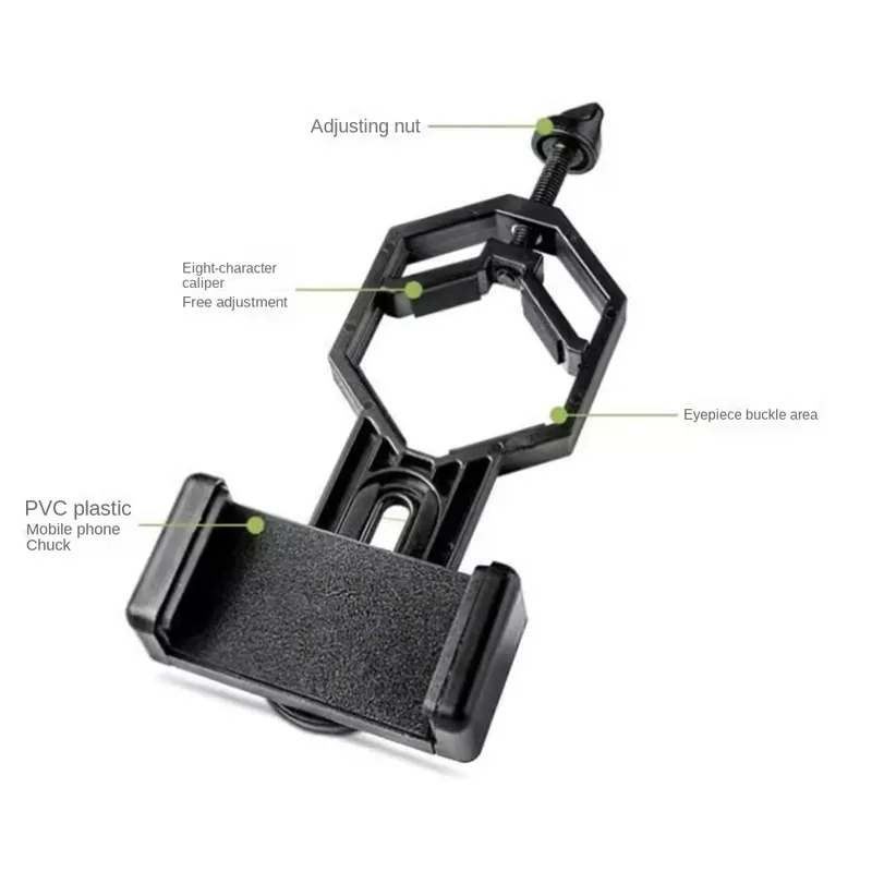 Universal Handy Adapter Clip Halterung Fernglas Monokular Spektiv Teleskop Telefon Halter Unterstützung Okular