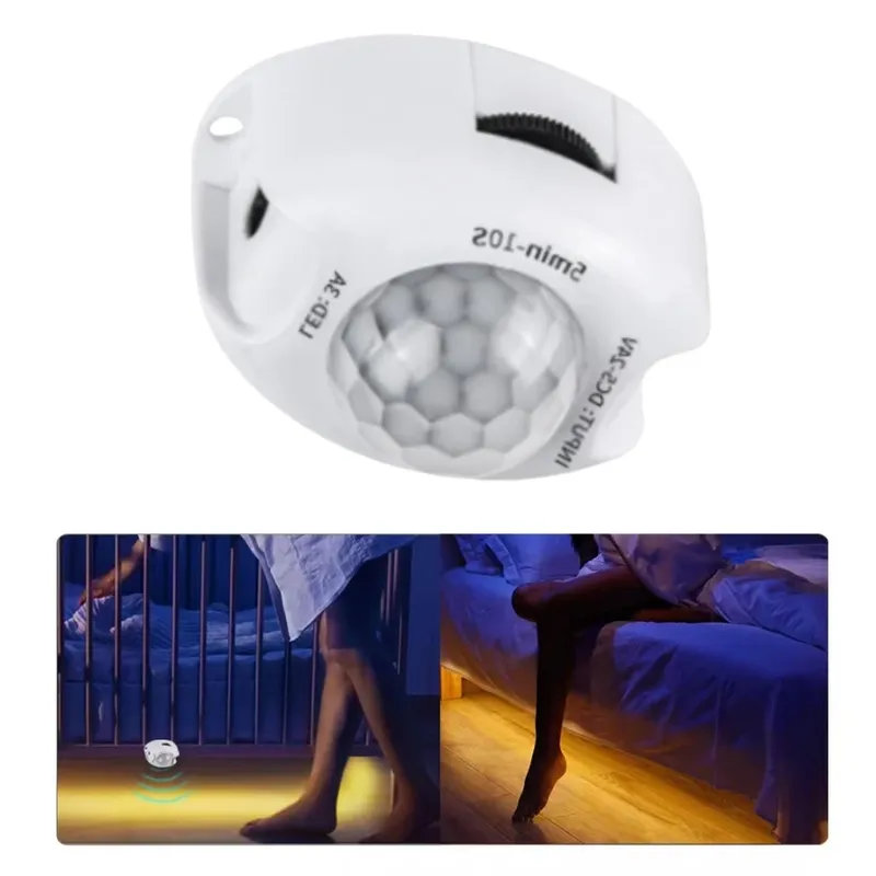 Sensor Detektor Smart Switch 5V 24V Infrarot Bewegungserkennung LED Streifen Licht Mini Modul Band Automatische Menschlichen körper Controller