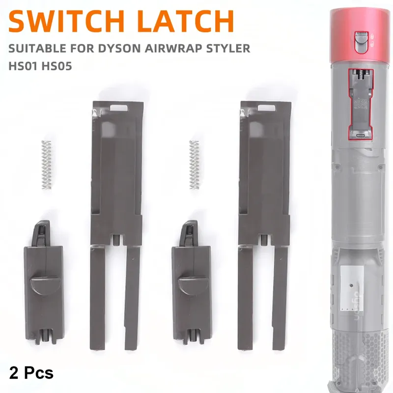 Schalter Latch Ersatzteile für 220V Dyson Airwrap Styler HS01 HS05 Lockenstab Zubehör Lockenstab Schalter Lock Catch