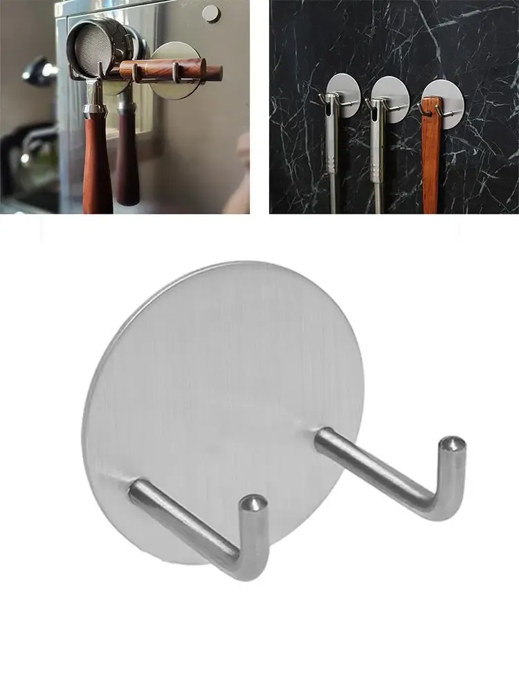 51/53/54/58mm Kaffee Boden Siebträger Wand Rack Edelstahl Kaffee Boden Filter Halter Espresso Maschine griff Rack