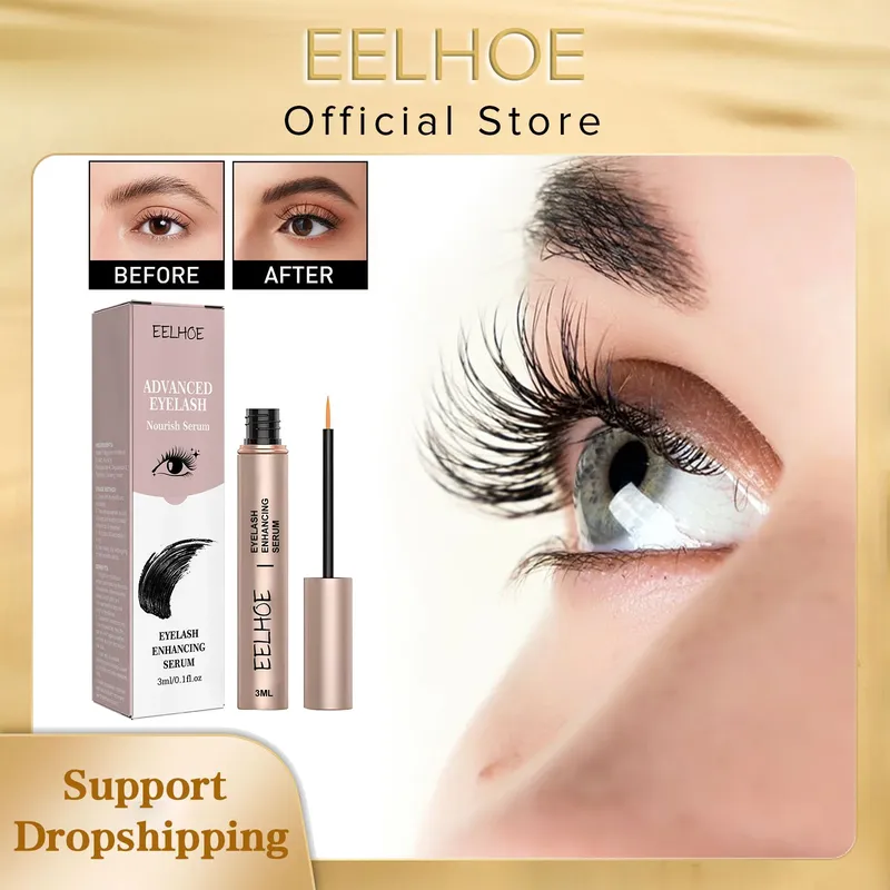 EELHOE Wimpernwachstumsserum, Lifting-Wimpernverstärker, Wimpern, vollere, dickere, nährende Wimpern, längere, verlängernde Augenbrauenessenz