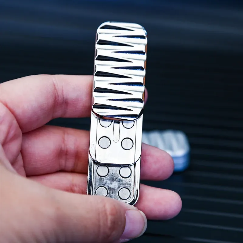 Zinklegierung Fidget Slider Erwachsene EDC Metall Fidget Spielzeug Autismus ADHS Hand Spinner Angst Stress Relief Spielzeug Sammlung Hobby