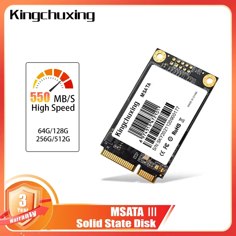 Kingchuxing Msata SSD 2 TB 256 GB SSD Msata 512 GB 1 TB Festplatten Interne SSD-Festplatte SSD39325