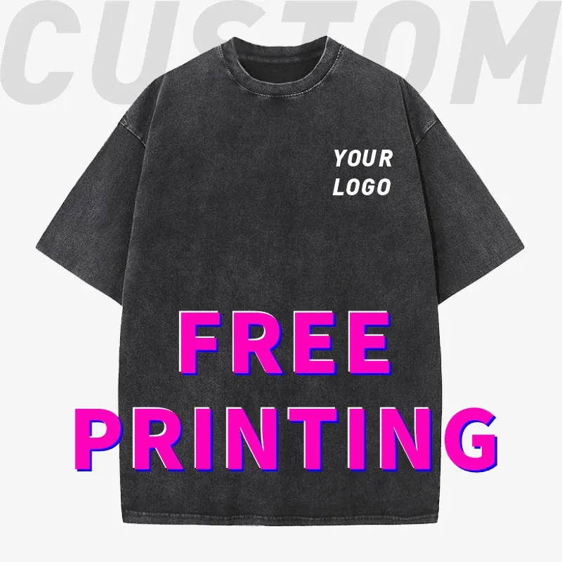 Maßgeschneiderte T-Shirts, kostenloser Druck, Logo-Bilder, alte Designkleidung, 100 % Baumwolle, kulturelle Hemden, Arbeitskleidung für Männer und Frauen