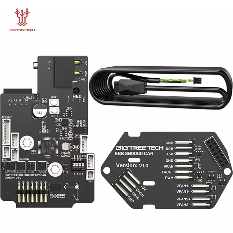 BIGTREETECH EBB SB2209 CAN/USB-Board für Klipper Voron StealthBurner KNOMI Octopus Pro Raspberry Pi Canbus HeadTool PT1000