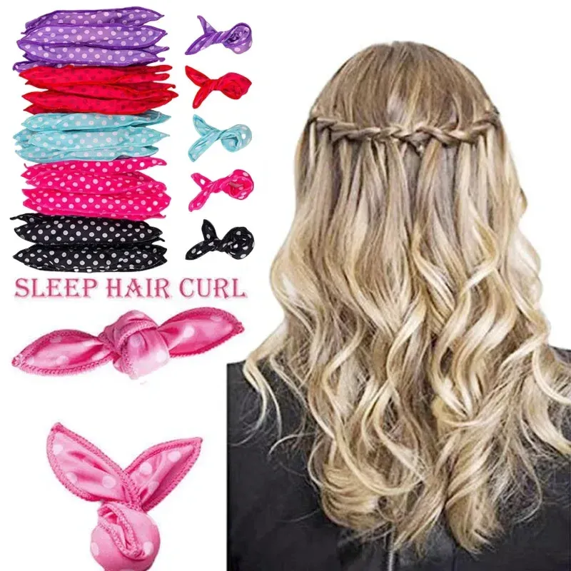 10 Teile/los Lockenwickler Weiche Schlaf Kissen Rollen Set Beste Flexible Schaum und Schwamm Magie Haarpflege DIY Haar Styling Werkzeuge