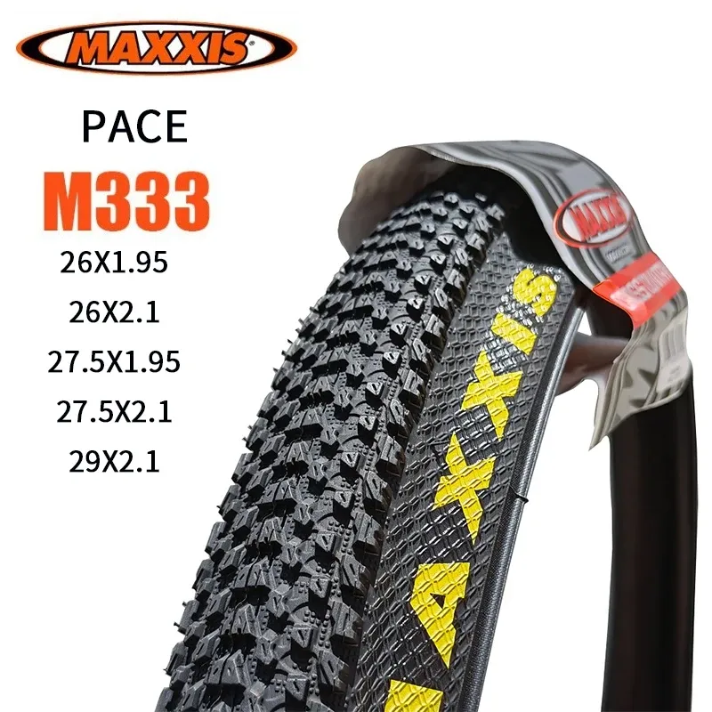 Maxxis M333 PACE MTB-Fahrradreifen 26 * 1,95 26 * 2,1 27,5 x 1,95 27,5 x 2,1 29 x 2,1 29er Mountainbike-Reifen Stahldraht Fahrrad 1 Stück